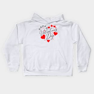 Happy Valentine s Day Kids Hoodie